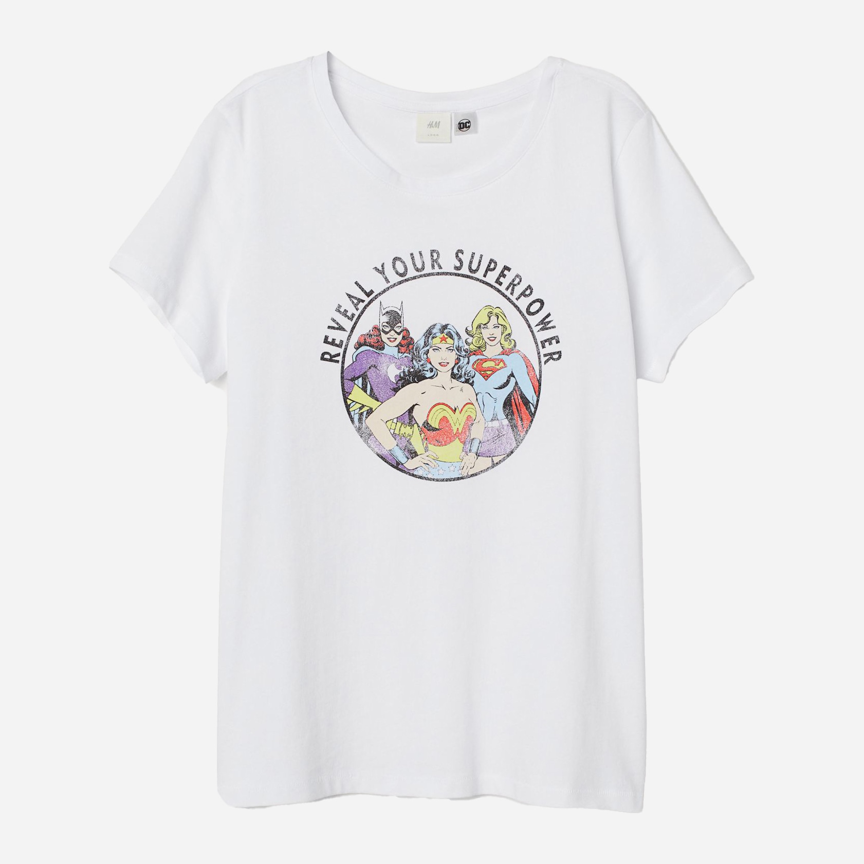 

Футболка H&M 1004107 М Белая