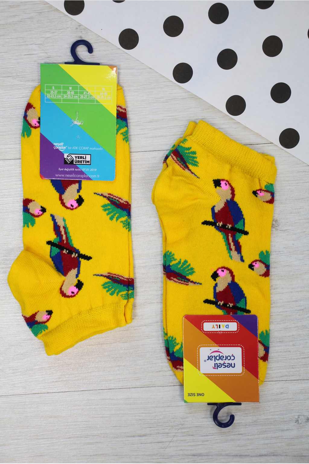 

Носки Neseli Coraplar 27 / L / 41-43 см Разноцветный