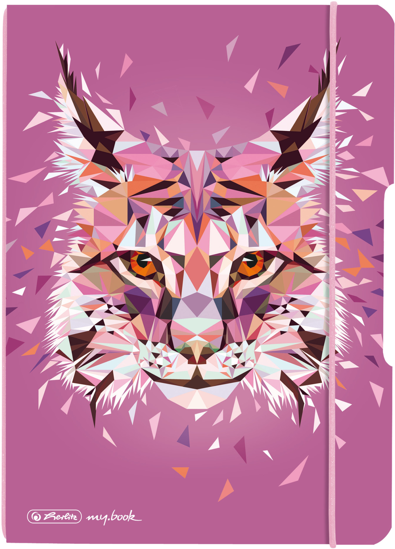 

Блокнот Herlitz My.Book Flex А5 40 листов точка Wild Animals Рысь (50027293)