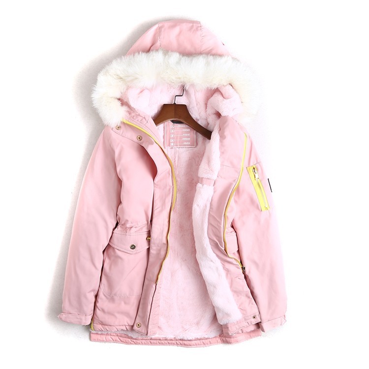 

Куртка женская парка Blaeksphce розовая L