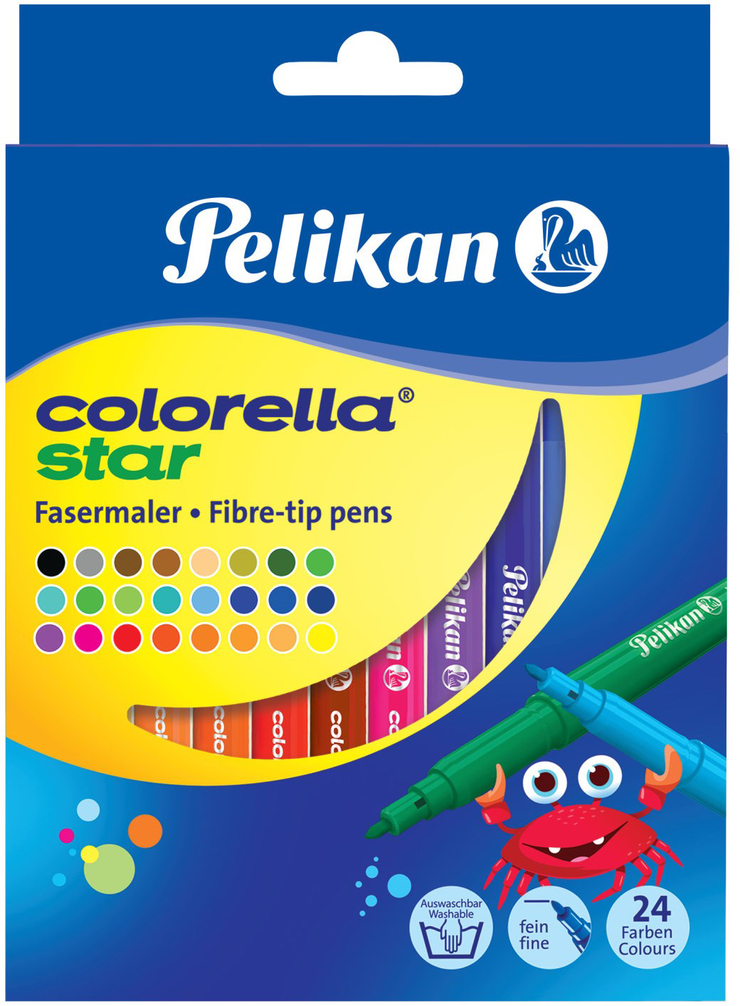 

Фломастеры Pelikan Colorella Star 24 цвета (814522)