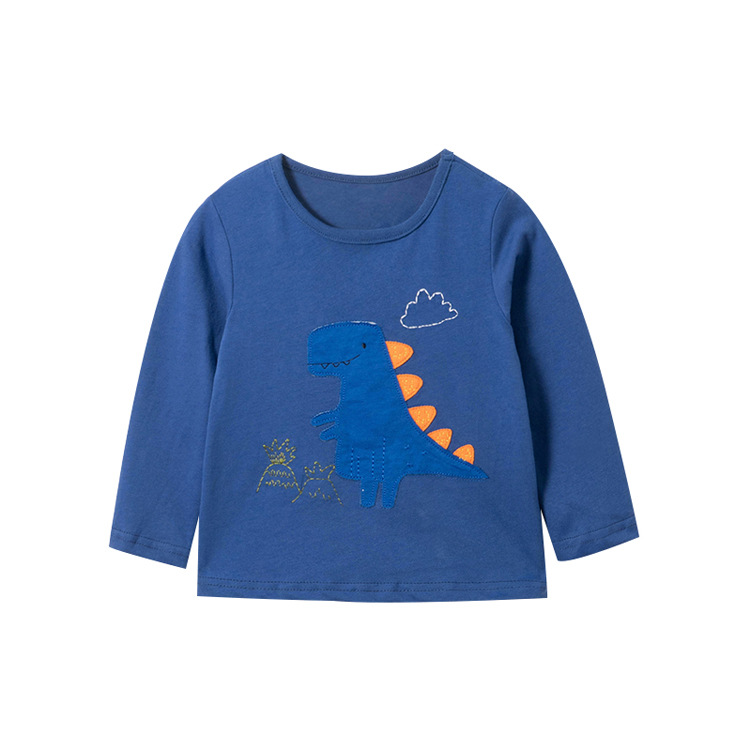 

Лонгслив для мальчика с рисунком динозавра синий Raptor Berni Kids (110) Синий