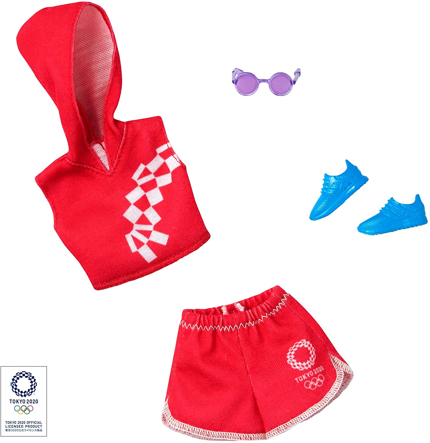 

Одежда для кукол Барби Barbie Clothes: Olympic Games Tokyo 2020 Doll, Sport Top & Skirt (GHX83)