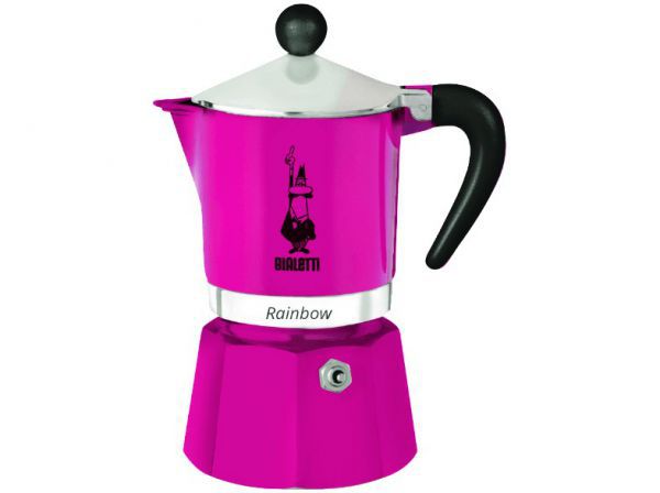 

Гейзерная кофеварка Bialetti Rainbow 135 мл на 3 чашки