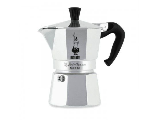 

Набор Bialetti Moka итальянская гейзерная кофеварка на 3 чашки + 200 г кофе