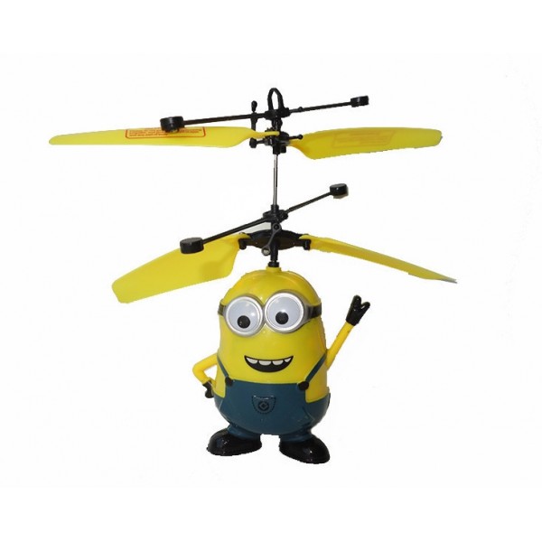 

Летающий игрушка Миньон Гадкий Я интерактивная игрушка-вертолет UTM Flying minion Plus сенсорное бесконтактное управления (29511)