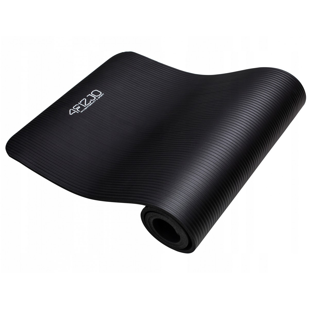 

Коврик для йоги для фитнеса 4FIZJO Гимнастический 180 х 60 х 1 см Каучук NBR Черный (4FJ0015)