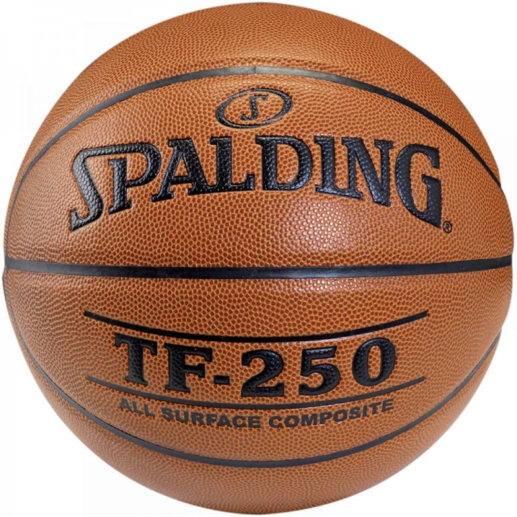 

Баскетбольный мяч 6 размер SPALDING универсальный игровой для улицы СПАЛДИНГ TF-250 Коричневый (3001504011216)