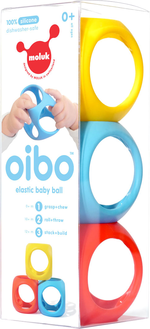 

Игровой набор Moluk Oibo игрушка-мяч яркие цвета 3 шт (43420) (7640153434203)