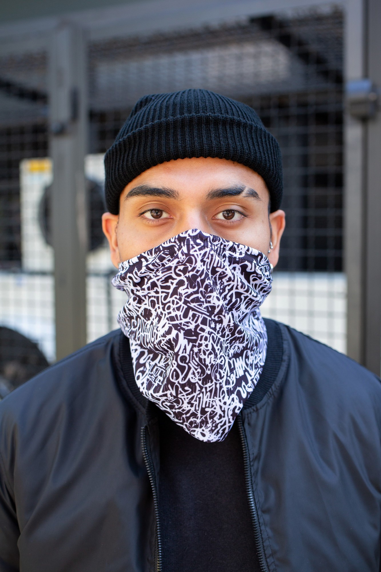 

Шарф Снуд Without с Рисунком Vandal Black