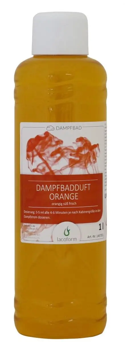 

Ароматизатор для хамама Lacoform Cицилийский апельсин 1 литр только натуральные компоненты Германия