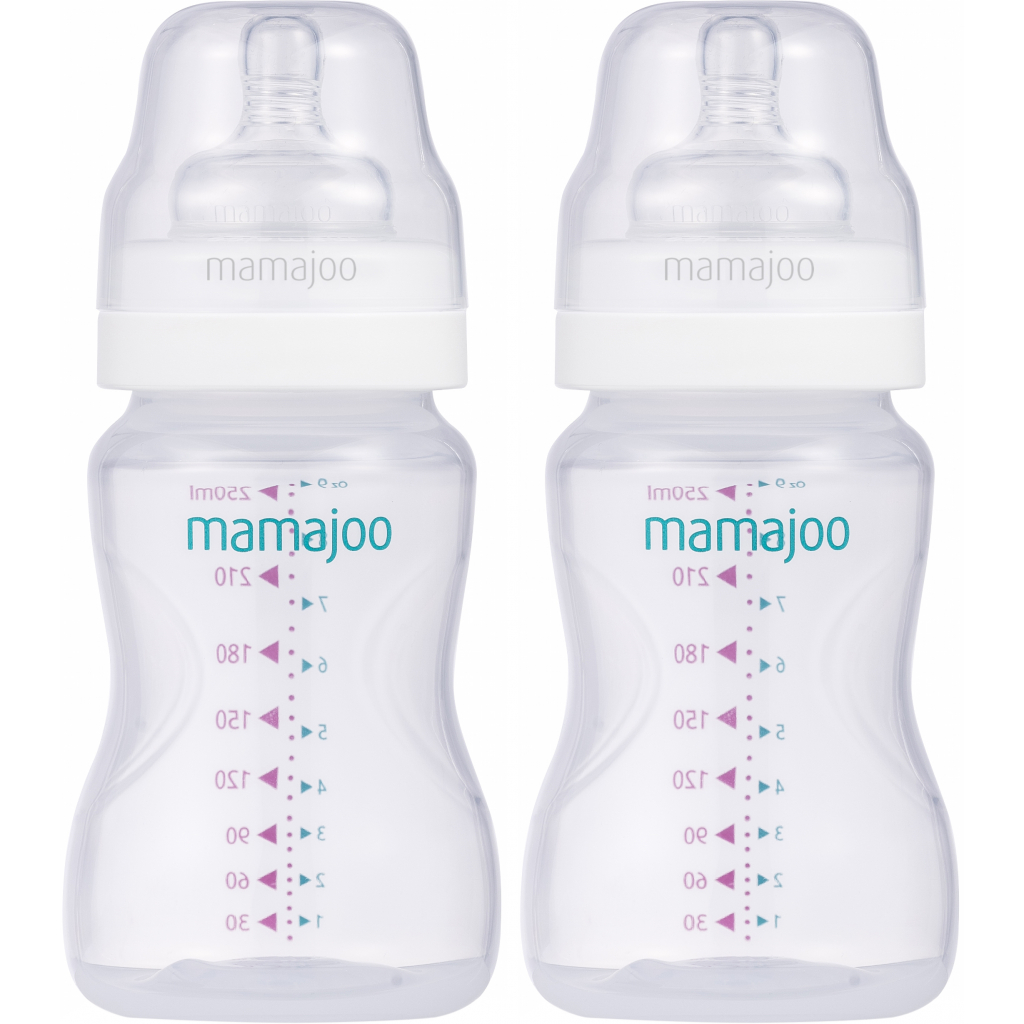 

Бутылочка для кормления Mamajoo Набір Silver 150 мл х 2 шт (8697767121646)