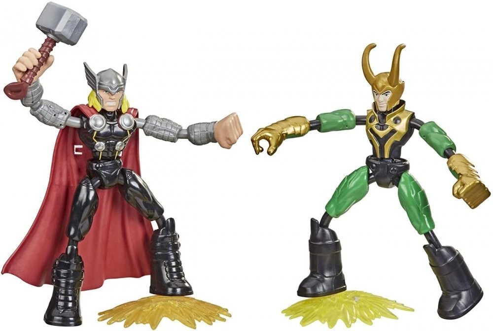 

Фигурка Hasbro Мстители Тор против Локи Серии Бенди Marvel Thor Loki (F0245)