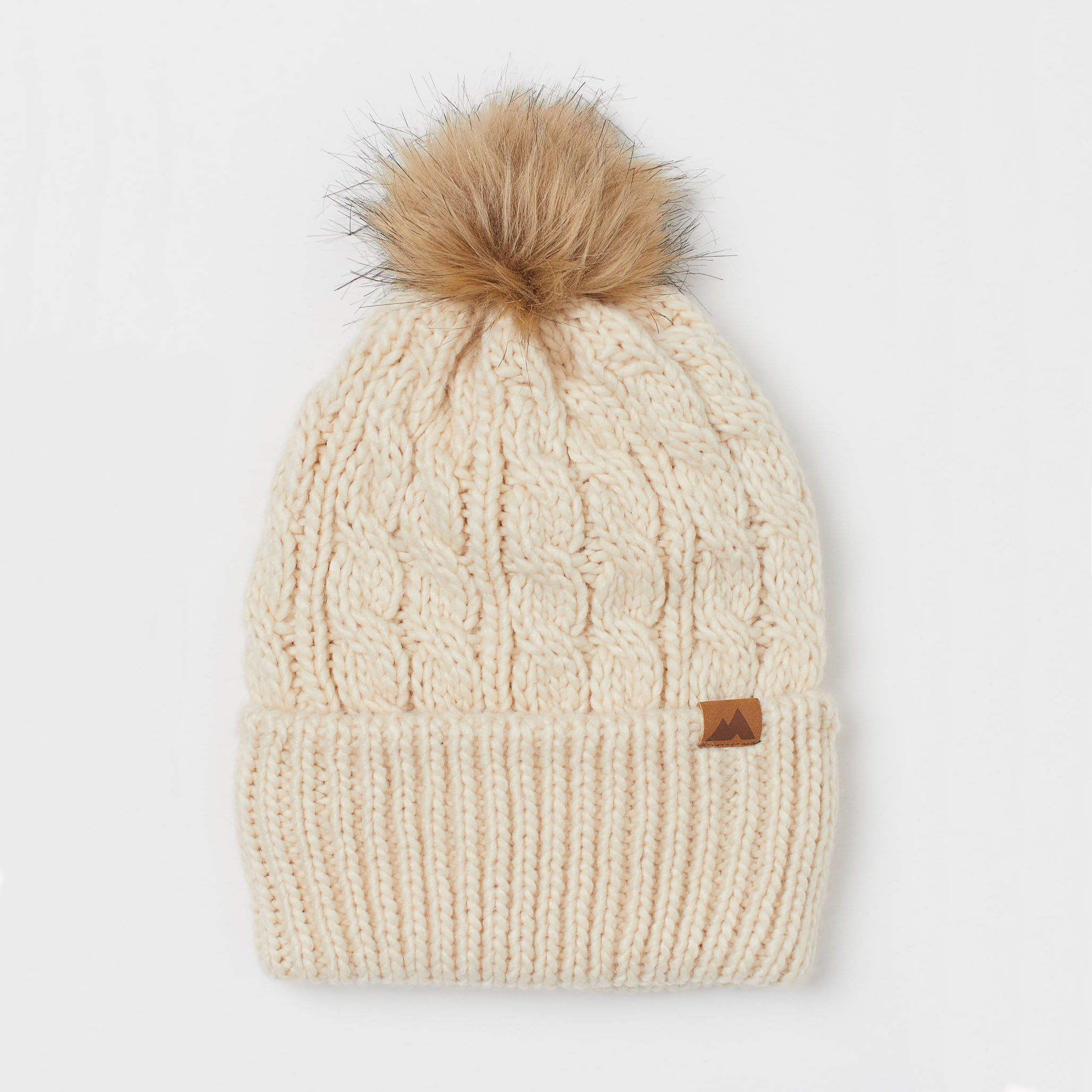 

Шапка H&M 809-8707072 52-54 см Молочная