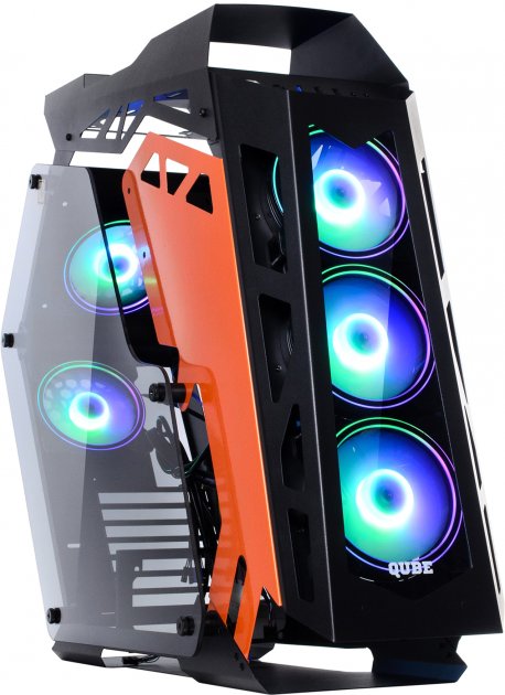 

Корпус QUBE Stalker Max Black-Orange (STALKER_FMBE3)