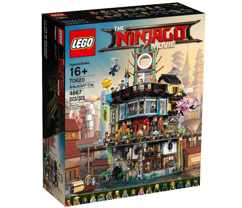 

Конструктор LEGO NINJAGO Ниндзяго Город (70620)