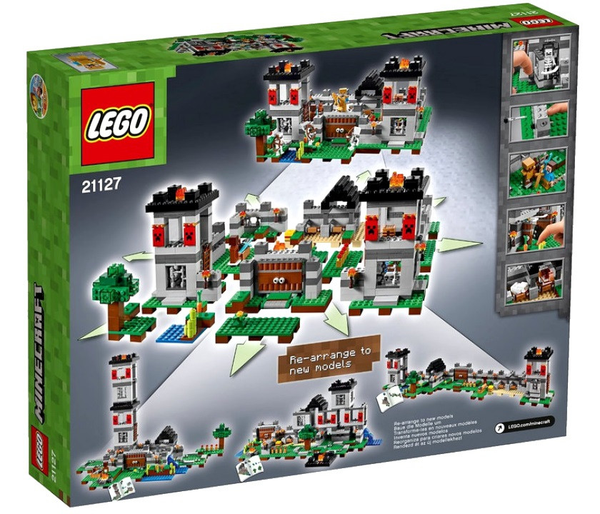 

Конструктор LEGO Minecraft Крепость (21127)