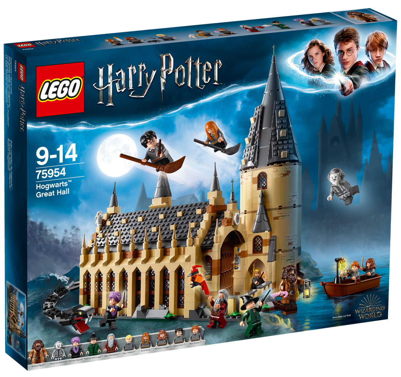 

Конструктор LEGO Harry Potter Большой зал Хогвартса 878 деталей (75954)