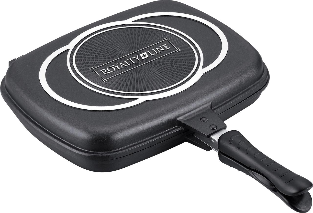 

Двусторонняя сковорода GRILL Master Royalty Line RL-df32 диаметр 32см Cooper (003SAG 0215)