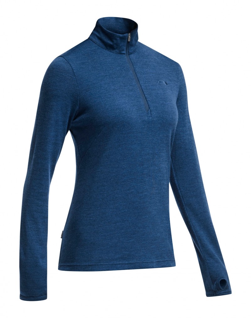 

Термокофта Icebreaker Original LS Half Zip WMN equinox hthr  (100 566 401, Термокофта Icebreaker Original LS Half Zip WMN equinox hthr L (100 566 401 L)