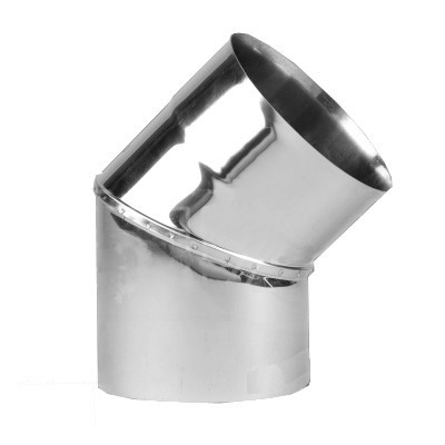 

Колено STALAR 45° из нержавеющей стали Ø400 0.8мм элемент дымохода