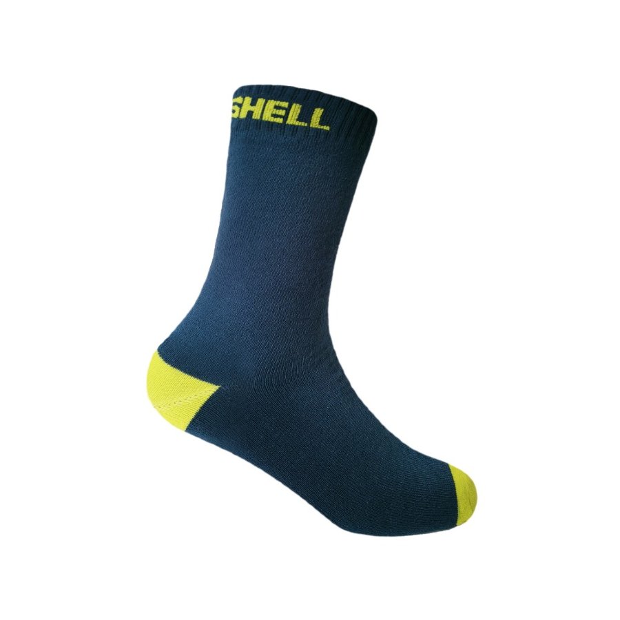 

Шкарпетки водонепроникні дитячі Dexshell Ultra Thin Children Sock M 18-20 см синій/жовтий