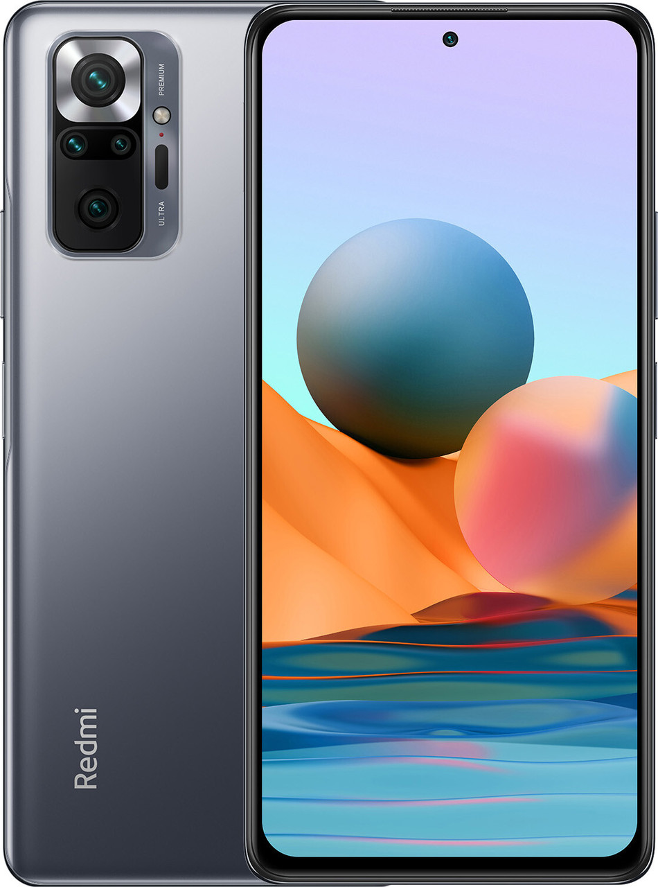 

Смартфон Xiaomi Redmi Note 10 Pro 6/128GB Gray (Global Version)