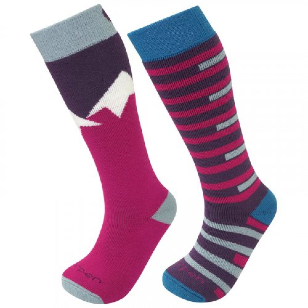 

Носки детские Lorpen S2KNN 2820 pink/blue kidsL (35-38) (6710001 2820 KL)
