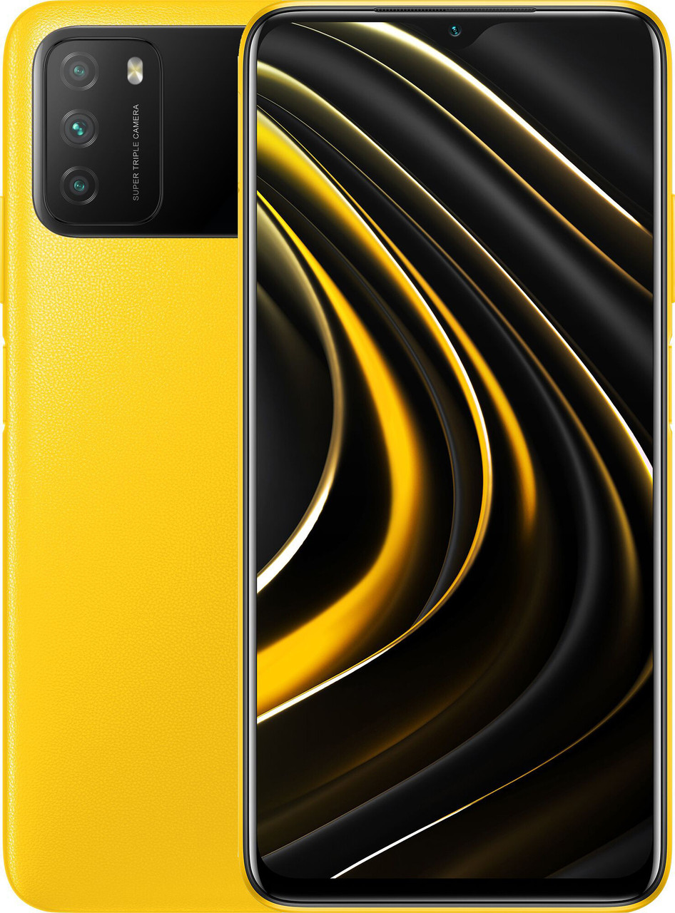 

Смартфон Xiaomi Poco M3 4/128GB Yellow (Global Version)