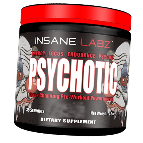 

Предтренировочный комплекс InsaneLabz Psychotic 35 порц