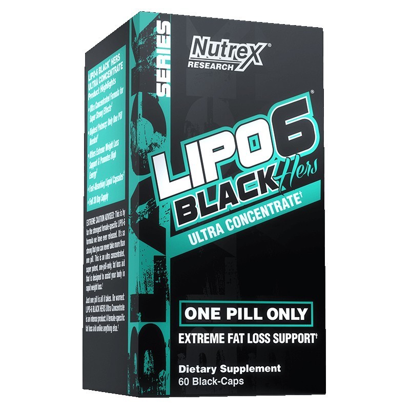 

Жиросжигатель Nutrex Lipo-6 Black Hers Ultra Concentrate 60 капсул