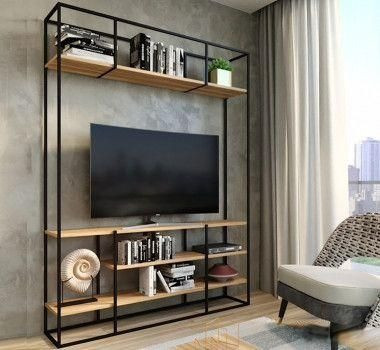 

Дизайнерская Тумба для телевизора в стиле Лофт Loft Design RV506 ()