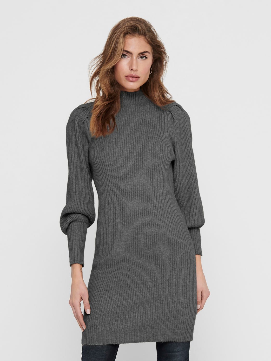 

Платье ONLY 15232502  Dark Grey Melange, Платье ONLY 15232502 S Dark Grey Melange