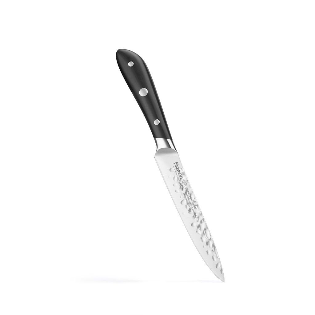 

Універсальний ніж Fissman HATTORI 13 см hammered (2532)