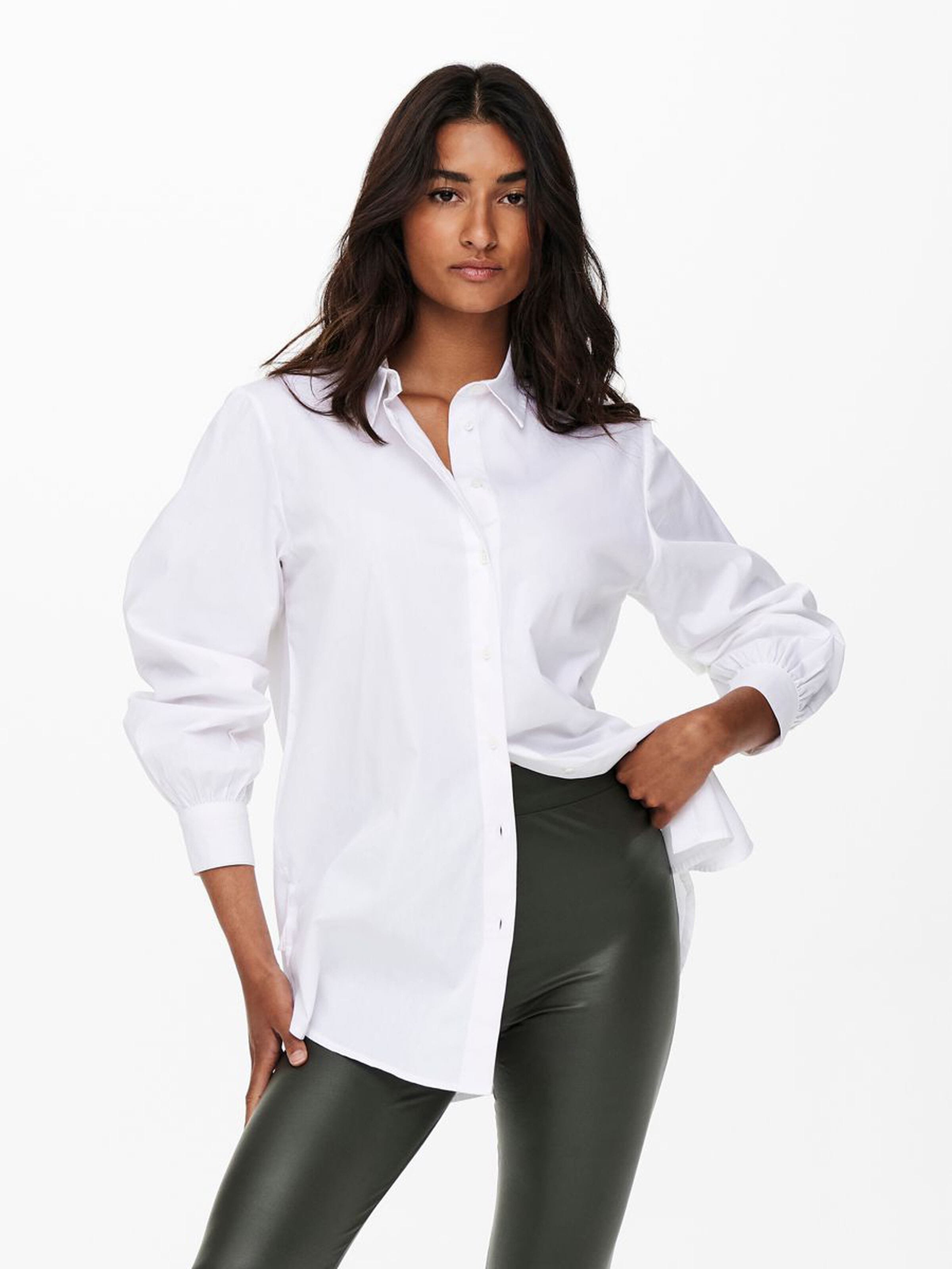 

Рубашка ONLY 15227677  White, Рубашка ONLY 15227677 S White