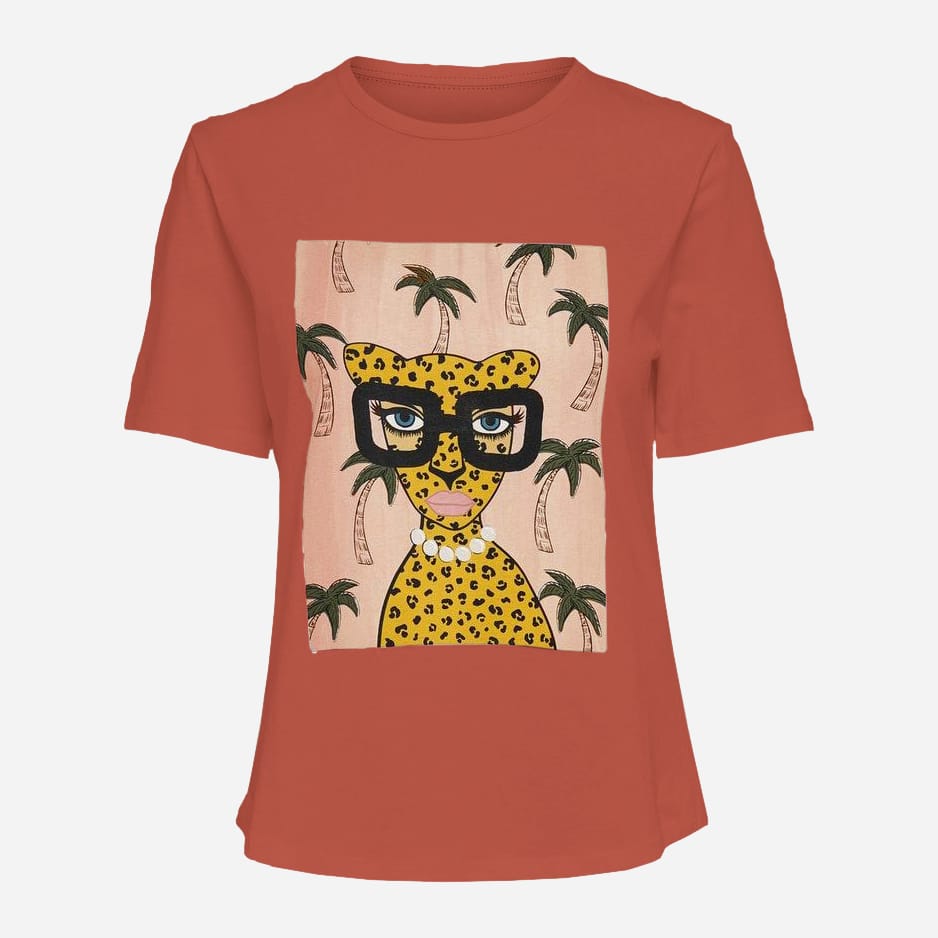 

Футболка ONLY 15233464 XL Apple Butter