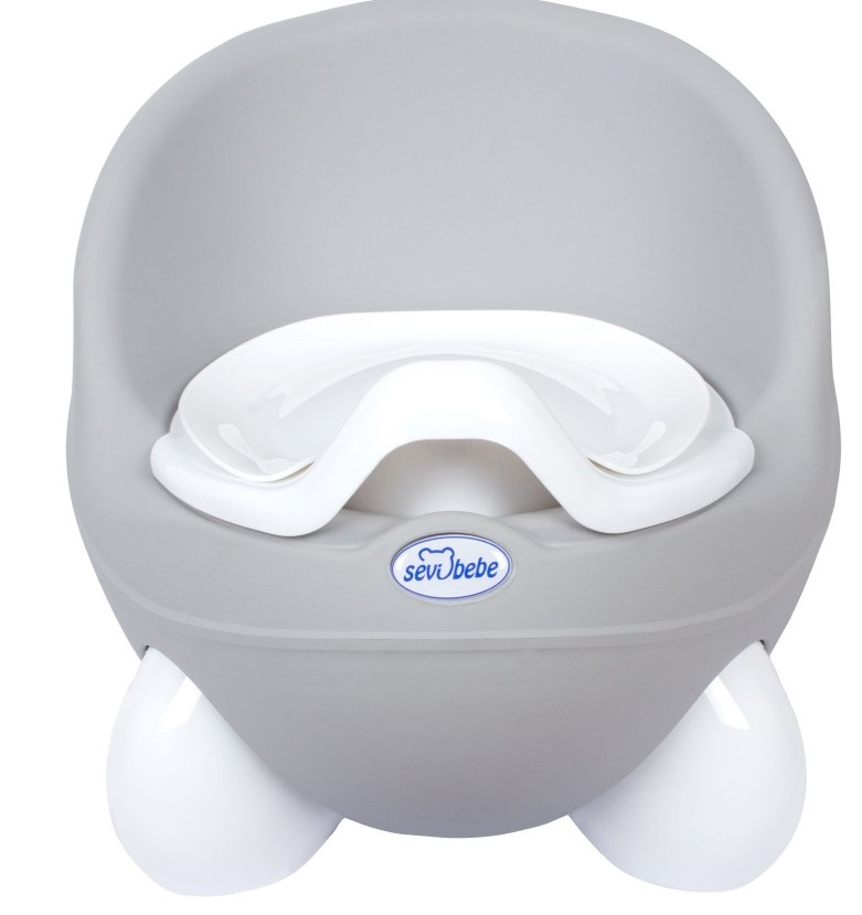 

Детский горшок-стул Sevi bebe серый (66-13) (8692241206680)