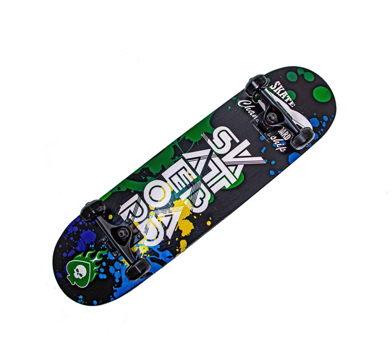 

Скейтборд детский Space Sport Дерево ABEC-9 Chrome Клен 79х20 см (DP-SN02)