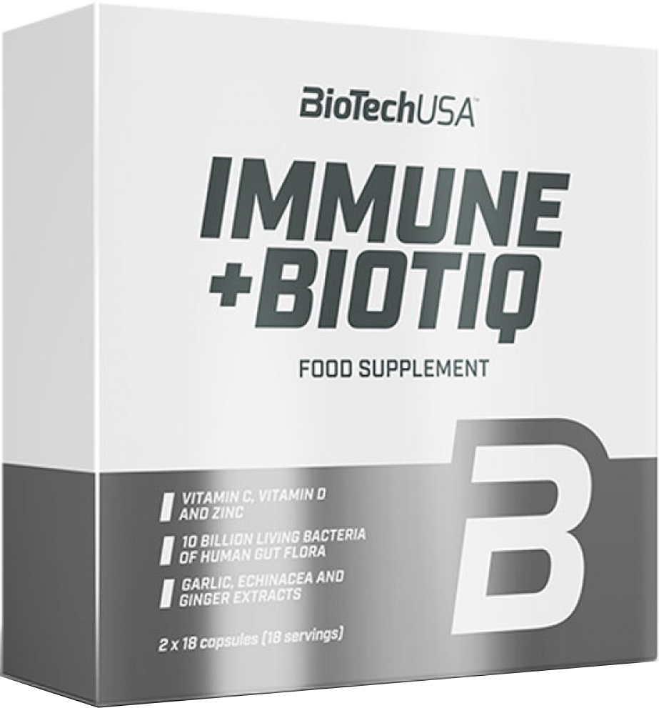 

Витамины и минералы Biotech Immune + Biotiq 18 + 18 капсул (5999076239320)