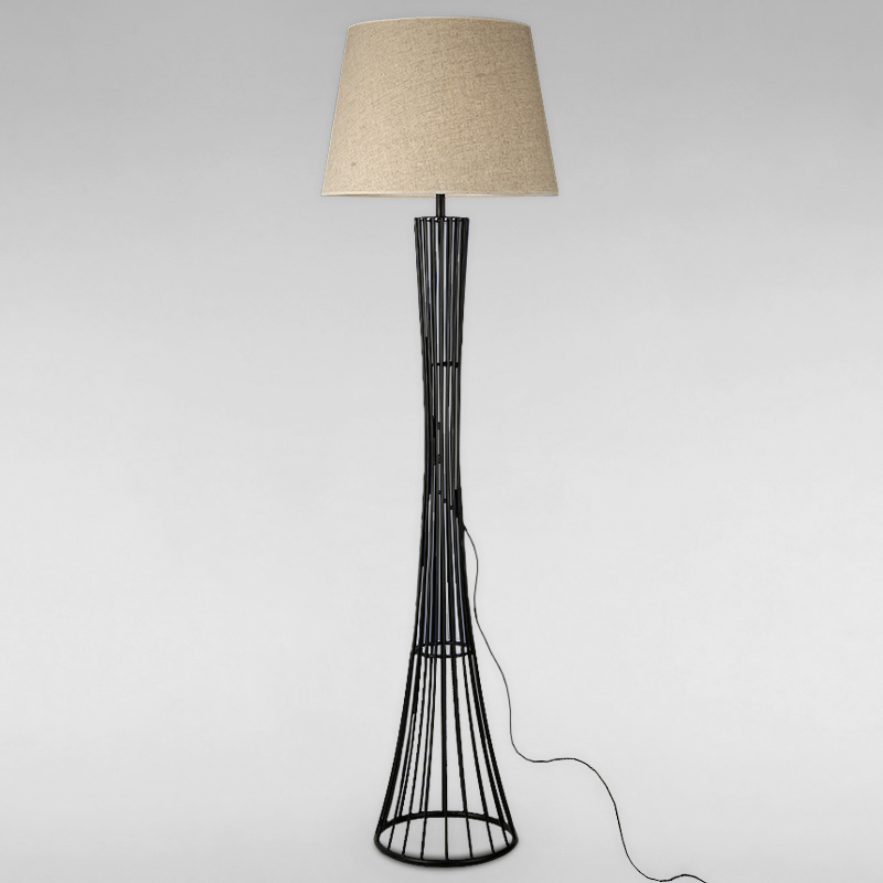 

Торшер Light House LS-16260-1 чорний з абажуром