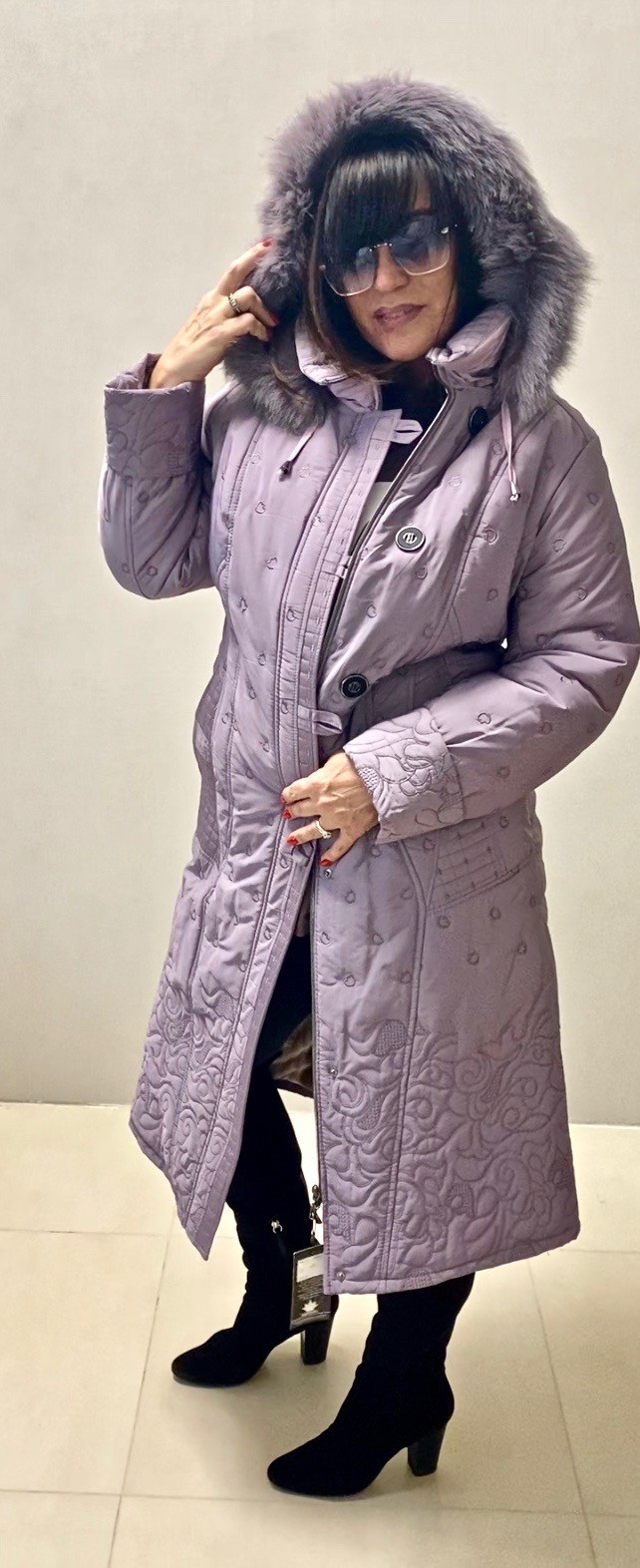 

Пальто зимнее MARSHAL 59/1  пудра, Пальто зимнее MARSHAL 59/1 50 пудра