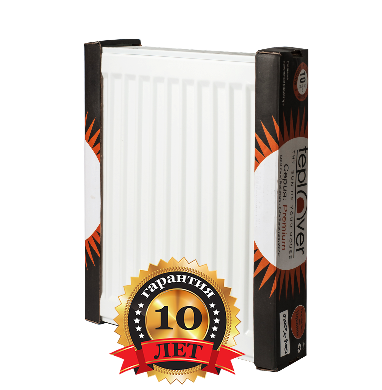

Стальной панельный радиатор Teplover Premium 400 x 500 нижнее подключение