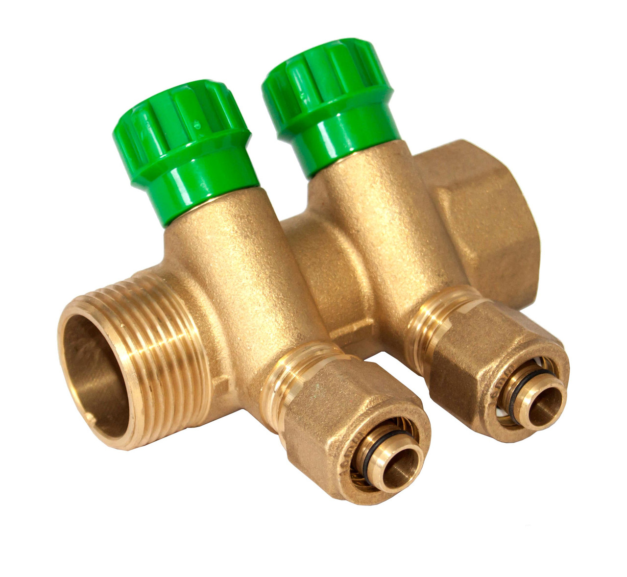 

Гребенка коллекторная 3/4"x16*2.0 - 2вых. - зеленые вентили ASCO Armatura