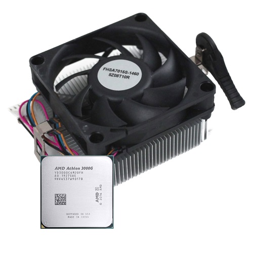 

Процессор AMD Athlon 3000G Multipack (Tray + Cooler) (YD3000C6FHMPK)
