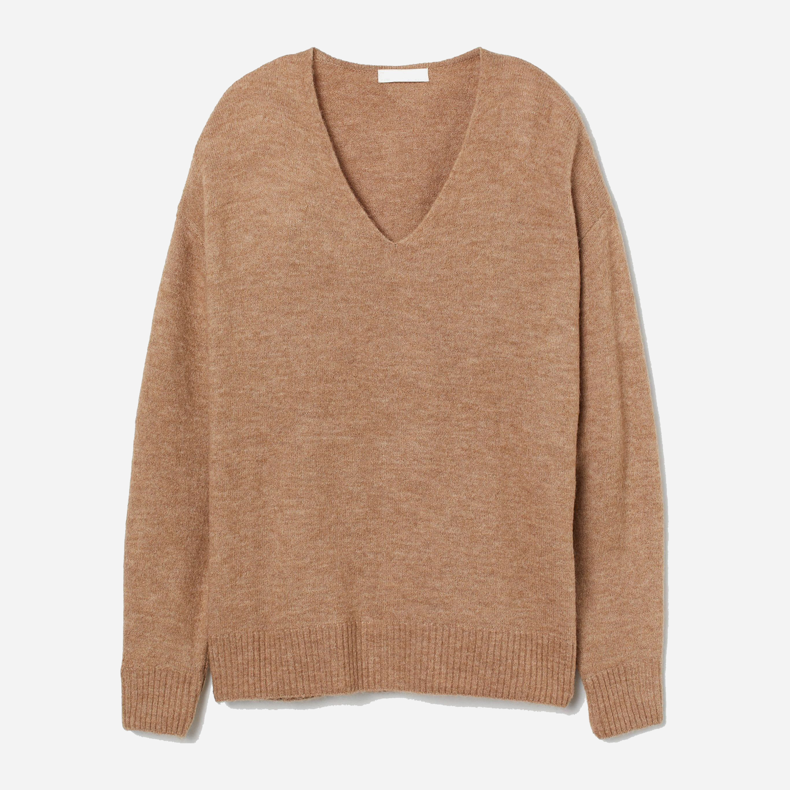 

Пуловер H&M 8423021 XS Бежевый меланж