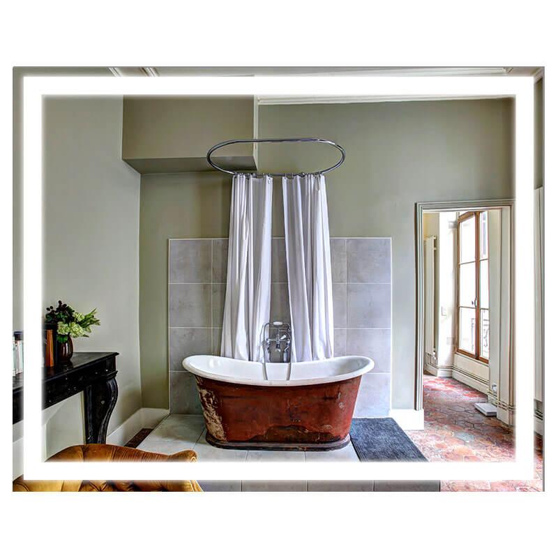 

Зеркало в ванную SmartWorld Frezia серия Lite с подсветкой прямоугольное 200x80x3см. (Lite-Frezia-80x200)