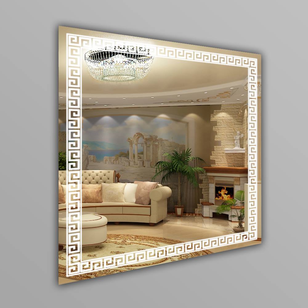 

Зеркало в ванную SmartWorld Zamira серия Lite с подсветкой LED прямоугольное 70x60x3см. (Lite-Zamira-60x70)