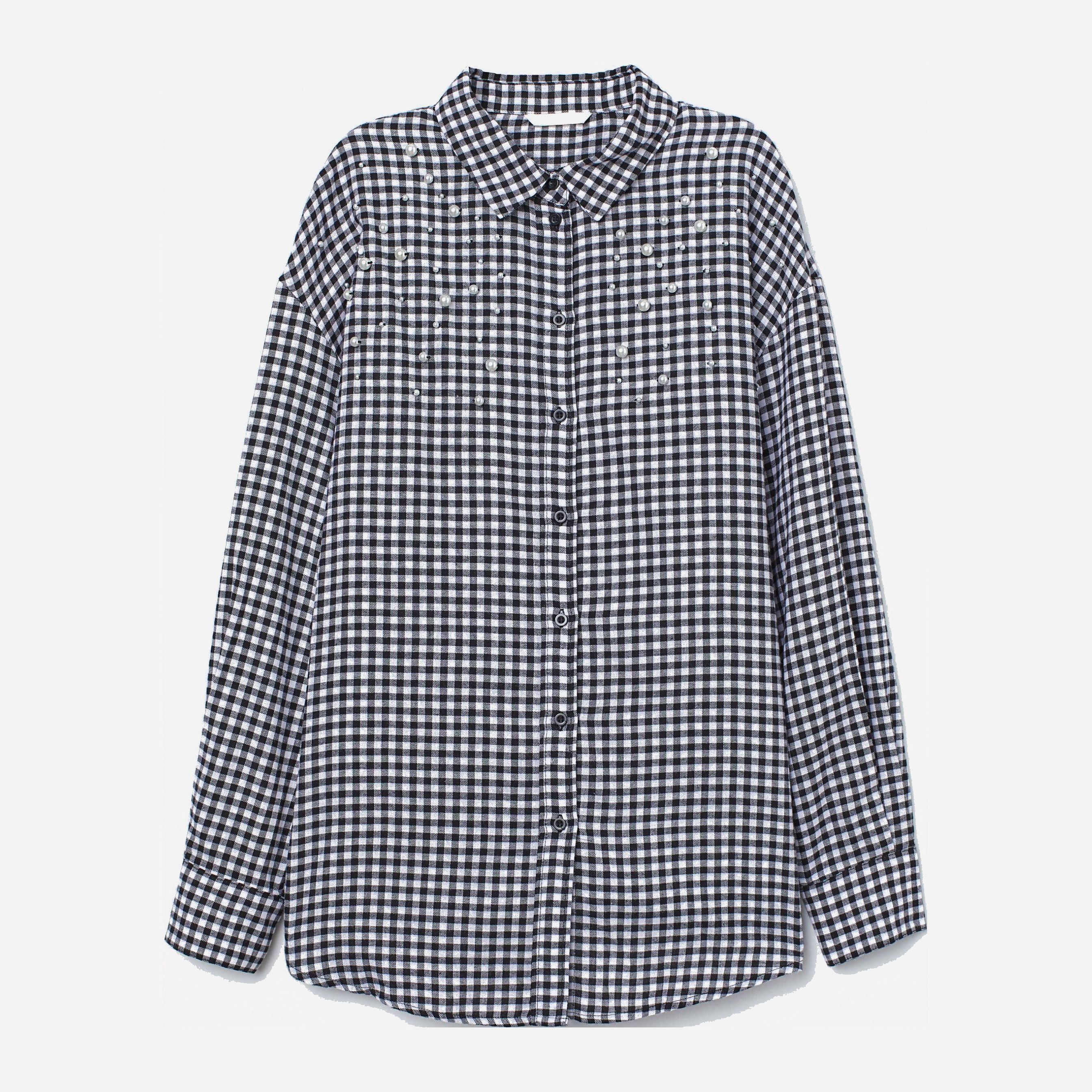 

Рубашка H&M 6190757 32 Черная