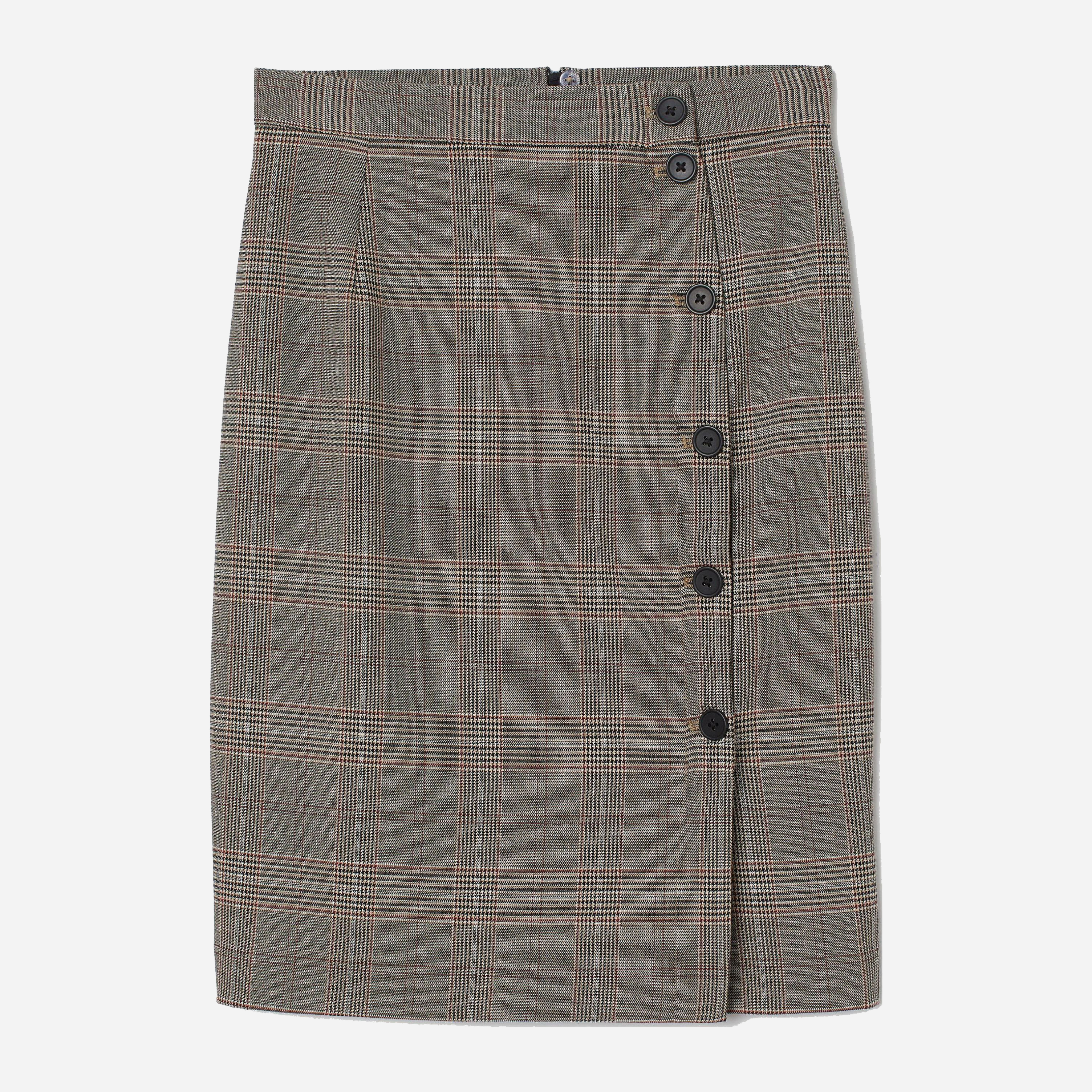 

Юбка H&M 6557100 42 Серая с бежевым