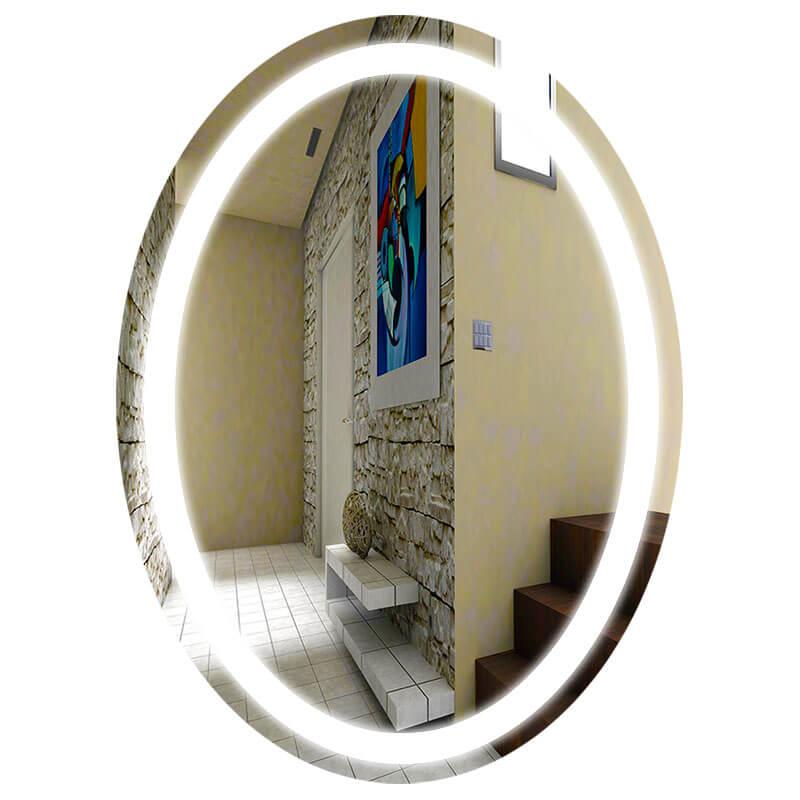 

Зеркало SmartWorld Fortuna серии Eco с подсветкой LED во весь рост, овальное 160x80x3см. (Eco-Fortuna-80x160x3)